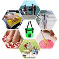 thumbnail image 3 of Water Bucket Folding PVC Carrier Wash Basin Traveling Camping Fishing Boating Reusable Organizer Container, 3 of 7