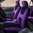 thumbnail image 2 of FH Group Car Seat Cover Full Set with Steering Wheel, Belt, and Head Rest Covers, 11 Colors, 2 of 7