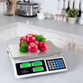 thumbnail image 3 of Costway 66Lbs Digital Weight Scale Price Computing Retail Count Scale Food Meat Scales, 3 of 10
