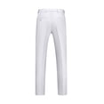 thumbnail image 3 of AherBiu Mens Dress Pants Pantalon Habillé pour Homme Taille Extensible devant Plat Grande Taille Coupe Ajustée Pantalon Extensible Classique Confortable, 3 of 3