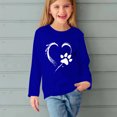 thumbnail image 4 of Birdeem Chemises à Manches Longues pour Filles Chemises à Manches Longues Imprimés Mignons Col Rond Hauts Blouses Décontractées Habillées Vêtements Chemises à Manches Longues pour Filles, 4 of 4