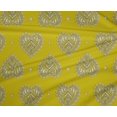 thumbnail image 4 of oneOone Polyester Lycra Fabric Floral Block Printed Craft Fabric BTY 56 Inch Wide, 4 of 4