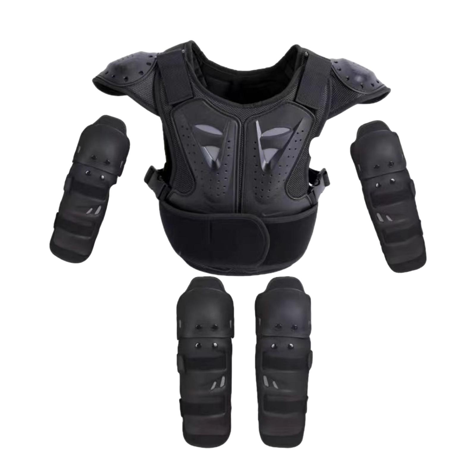 koolsoo Dirt Bike Gear Cycling Chest Spine Back Protective Kid Motorcycle Suit