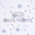 thumbnail image 4 of HALO® SleepSack® Swaddle - Cotton - Midnight Moons-Blue NB, 4 of 6
