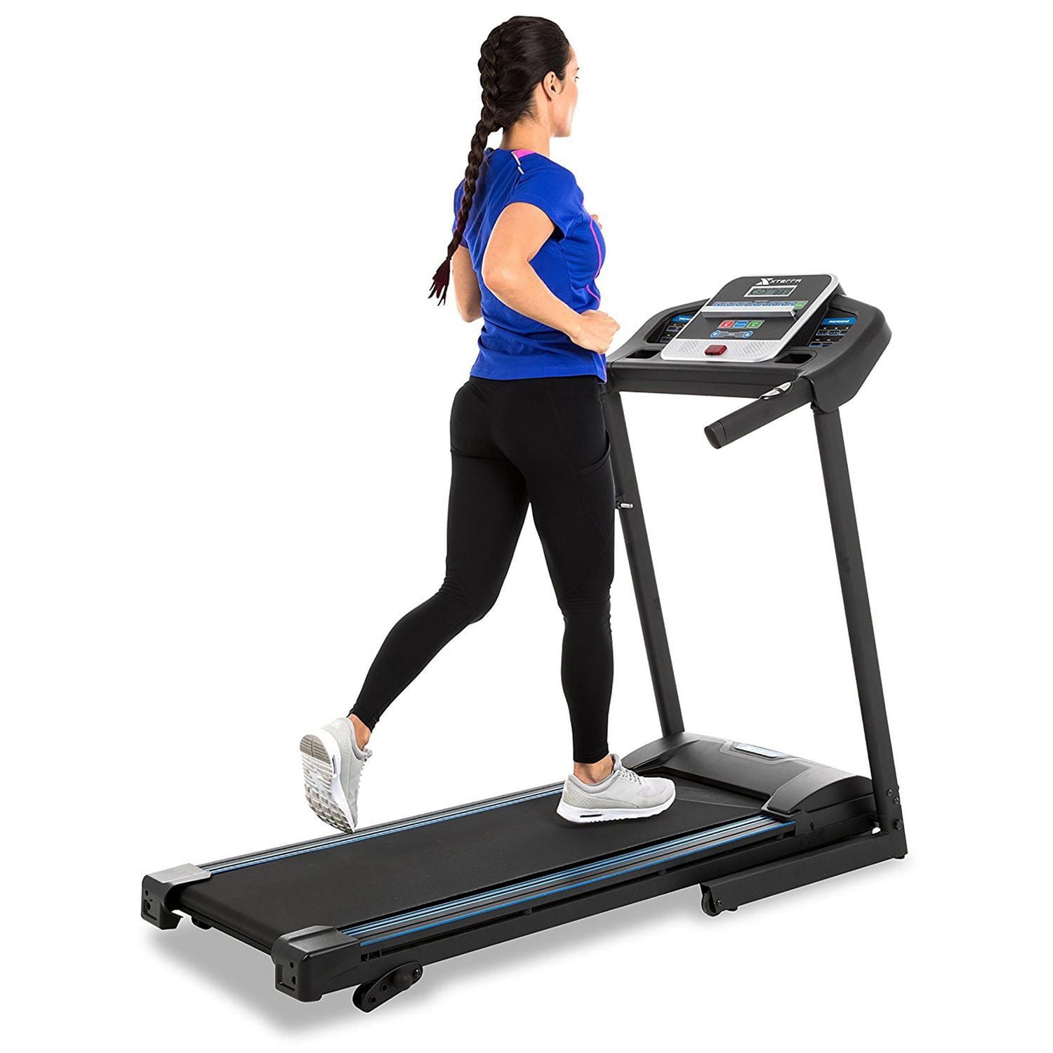 Xterra Fitness TR150 Treadmill | Folding 16" X 50" Running Surface |5" LCD Display Black - 16004801500