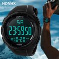 thumbnail image 5 of TIMIFIS Montre Intelligente de Luxe pour Hommes Analogique Numérique Sport Militaire Montre-Bracelet à DEL - Été, 5 of 5