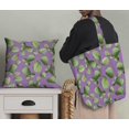 thumbnail image 5 of Soimoi Purple Silk Fabric Cactus Tree Decor Fabric Printed Yard 42 Inch Wide, 5 of 5