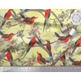thumbnail image 2 of Soimoi Poly Georgette Fabric Boy,Surfboard And Beach Bird Fabric Prints By Yard 52 Inch Wide, 2 of 3