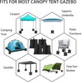 thumbnail image 4 of Heavy-Duty Waterproof Outdoor Structure Stability Sand Bags, Universal Fit For Legs With Adjustable Velcro Straps, Compact Foldable Design For Easy Storage And Transport, 4 of 5