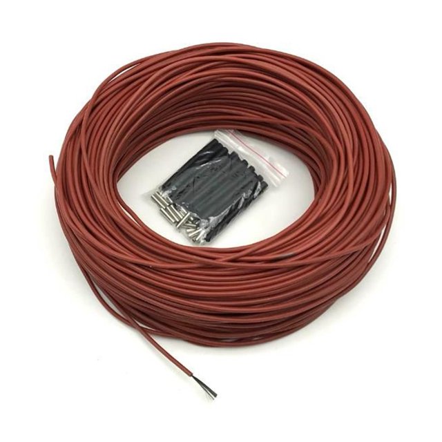 12K Floor Heating Cable 33ohm/m Carbon Fiber Heating Wire Heating Wire Coil