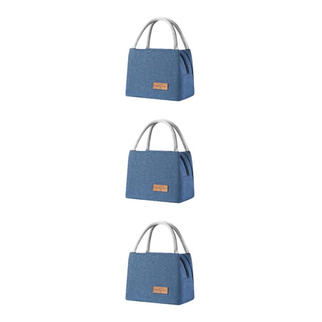 Ruiboury Multi-Purpose Thermal Companion For Picnics Large Capacity Picnic Bags Large+Blue 3Set