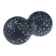 thumbnail image 3 of Double Ball, Peanut Shape Self Massage Roller for Back Foot Neck Spine Shoulder Blue, 3 of 6