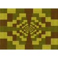 thumbnail image 1 of Ahgly Company Machine Washable Indoor Rectangle Transitional Brown Area Rugs, 7' x 9', 1 of 7
