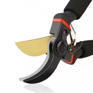 Garden Scissors High Hardness Thickened SK5 Steel Strong Cutting Thick Branch Pruning Fruit Trees Shears Multiple Purpose for Nursery Branches Flowers