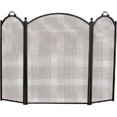 thumbnail image 1 of 3 Fold Arched Screen, Black, 1 of 1
