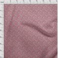 thumbnail image 4 of oneOone Popeline de Coton Rose Tissu Floral Matière de Robe Tissu Imprimé Tissu au Mètre 56 Pouces de Large, 4 of 4
