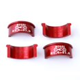thumbnail image 3 of EeaseCA 4pcs Handlebar Conversion Sheet Increase Shims Clamp 25.4mm to 31.8mm (Red), 3 of 8