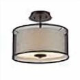 thumbnail image 3 of Chloe CH24033RB13-SF2 13 in. Lighting Audrey Transitional 2 Light Rubbed Bronze Semi-Flush Ceiling Fixture - Oil Rubbed Bronze, 3 of 3