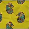 thumbnail image 4 of oneOone Organic Cotton Poplin Twill Fabric Paisley Block Printed Fabric 1 Yard 42 Inch Wide, 4 of 4