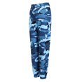 thumbnail image 1 of EQWLJWE Pantalon pour Femmes Mode Femmes Décontracté Poche Chevilles Resserrées Fermeture Éclair Pantalon Imprimé, 1 of 5