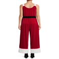 thumbnail image 3 of Combinaisons pour Femmes Sans Manches Bretelles Spaghettis Pantalon Jambe Large, 3 of 5
