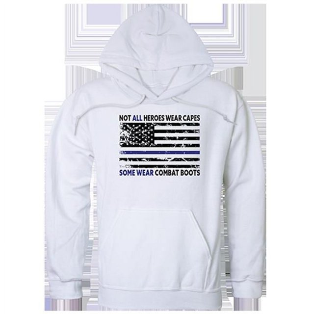 Rapid Dominance TS4-810-WHT-01 Pas Tous avec TBL Graphique Pull-Over Sweat-Shirt&44; Blanc - Petit
