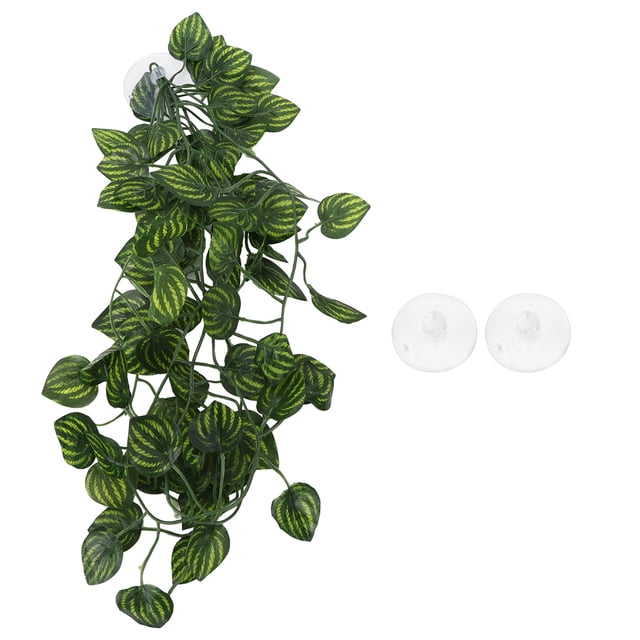 Simulation Rattan Landscaping, Neatly Cut Edges No Burrs Variety Of Models Hanging Plant False Vine For Aquariums For Daily For Reptile Boxes For Fish Tanks NFF-80 Fruit Su