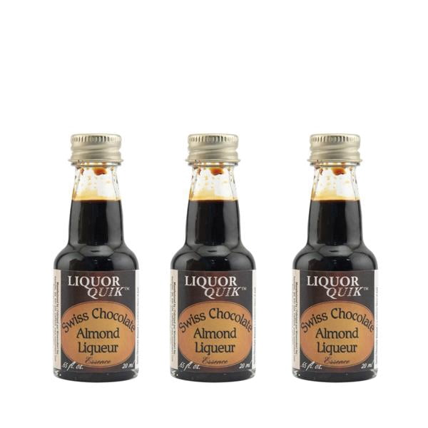 Swiss Chocolate Almond Essence 3 per Pack (20 ml | 0.65 fl oz)