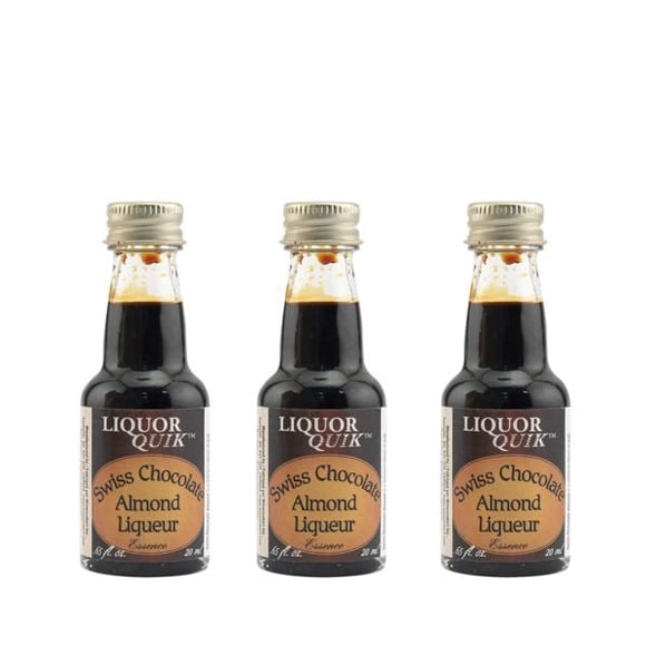 Swiss Chocolate Almond Essence 3 per Pack (20 ml | 0.65 fl oz)