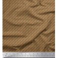 thumbnail image 1 of Soimoi Poly Georgette Tissu Imprimé Floral Artistique par Yard 52 Pouces de Large, 1 of 3