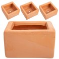 thumbnail image 4 of 4Pcs Terracotta Planter Clay Planting Pot Terracotta Pots Succulent Plant Pot Desktop Flowerpot, 4 of 5
