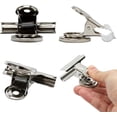 thumbnail image 3 of Pen+Gear 3 Count  32mm  Refrigerator Magnets Clips Heavy Duty, for Whiteboard, Magnets for Fridge Locker Office Accessories  Silver, 3 of 4
