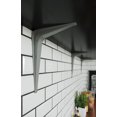 thumbnail image 3 of Gray Steel Shelf Bracket, 12 x 14 In. - N172-619, 3 of 5