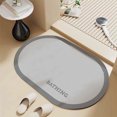 thumbnail image 4 of Dvkptbk Rubber Bath Mat, Super Absorbent Bathroom Rugs Non Slip, Machine Washable Shower Mat, Quick Dry Bath Rugs, Cushioned Carpet Bathmat for Bathroom Floor, Tub and Shower, 4 of 6