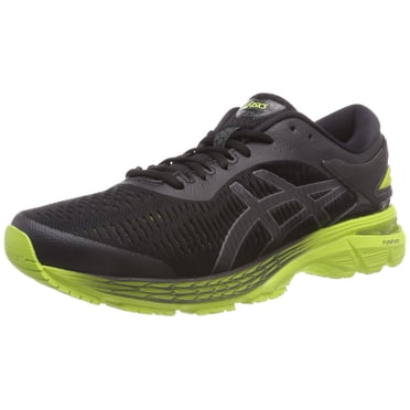 ASICS Gel-Kayano 25 Chaussure de Course pour Homme, Noir/citron Néon, 7.5 D(M) US