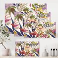 thumbnail image 4 of Designart Tropical VIntage Flowers III Canvas Wall Art, 4 of 4