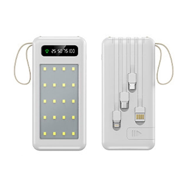 CHENMEI Power Bank Fast Charging Portable Charger Power Bank External Battery with Powerful Flashlight for Phones and Hiking