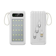 CHENMEI Power Bank Fast Charging Portable Charger Power Bank External Battery with Powerful Flashlight for Phones and Hiking