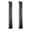 Black, variant on Staron Colorful Gauze Sheer Curtains, Sheer Blue Curtains for Bedroom Living Room, Transparent Window Treatments Curtains
