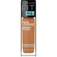 thumbnail image 1 of Maybelline New York Fit Me Matte + Poreless Foundation Makeup, Ultra-Lightweight Formula Controls Shine, for Normal to Oily Skin, 340 cappuccino ,30 ml, 1 of 6