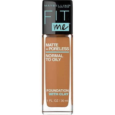 Maybelline New York Fit Me Mat + Sans Pores Fond de Teint Maquillage