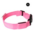 thumbnail image 1 of Collier Lumineux pour Animaux de Compagnie Rechargeable par USB, Collier Lumineux à LED avec Sangle, Rose, P, 1 of 8