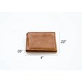 thumbnail image 3 of Philadelphia Flyers  Laser Engraved Brown Billfold Wallet, 3 of 6