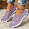 thumbnail image 3 of Dakaela Chaussures Orthowalk pour Femmes 2025 Confortables en Maille Tissée d'Été Décontractées pour Course Jogging Espadrilles, 3 of 6