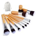 thumbnail image 3 of Cosmetic Brushes,11pcs Makeup Brushes Bamboo Makeup Tool Makeup Brushes Set Elevate Your Experience, 3 of 8