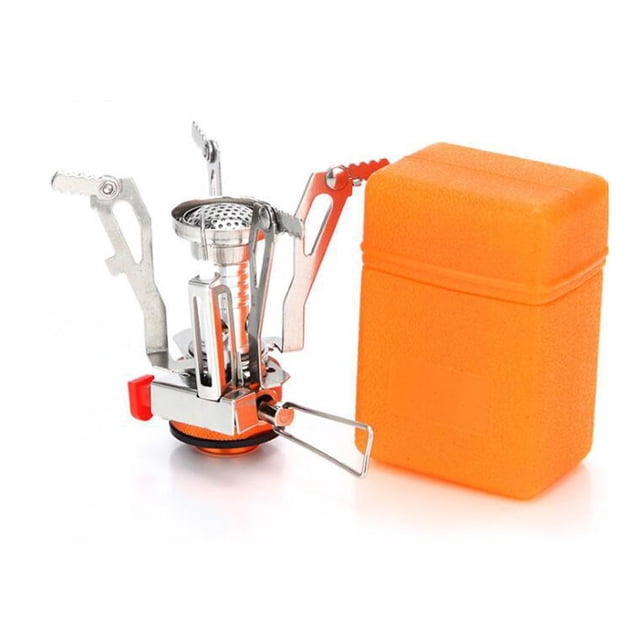 ☆Ultralight Portable Backpacking Gas Butane Propane Outdoor Gas StoveBurner V5H5