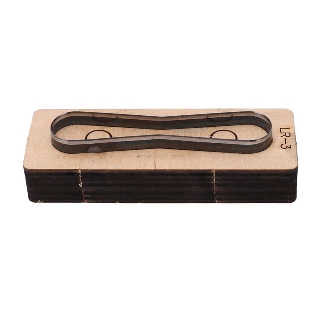 Leather Metal Cutting Die, Leather Punch Die Handmade Non Deform High Density Edges For Scrapbooking LR 3