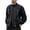 Black, variant on zfhfof Men's Bomber Jacket Lightweight Windbreaker Jackets Zip Up Windproof Casual Spring Fall Motorcycle Coat Outwear