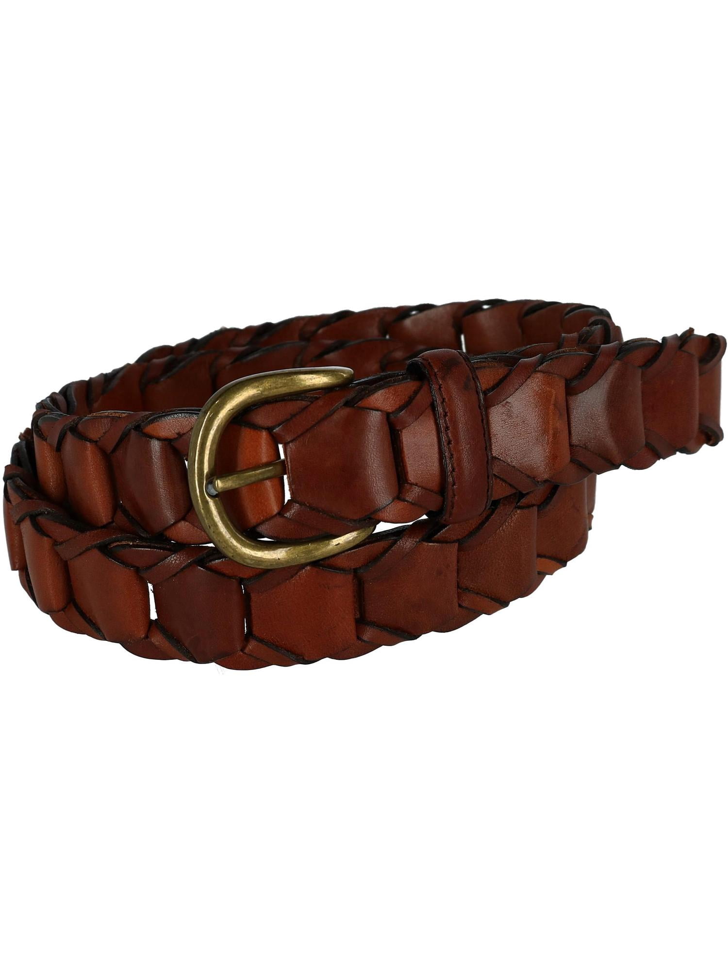 CTM® Ceinture à Maillons en Cuir (Hommes)