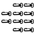 thumbnail image 1 of Almencla 10 Pieces Lightweight 4cm Swivel Snap Hook Clip Fits 12mm Webbing Strap Lanyard, 1 of 7